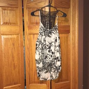 Charlotte Russe Black and White Tank Top